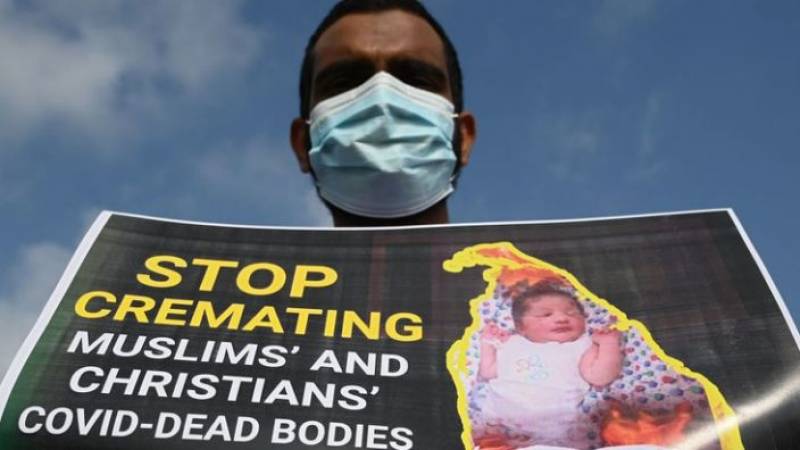 Covid-19: Sri Lanka forcibly cremates Muslim baby sparking anger