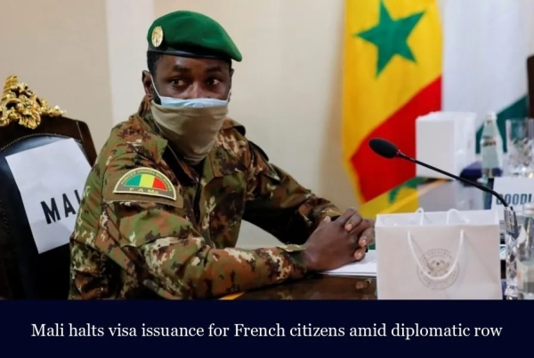 Mali halts visa issuance for French citizens amid diplomatic row