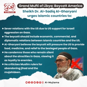 Grand Mufti of Libya: Boycott America.