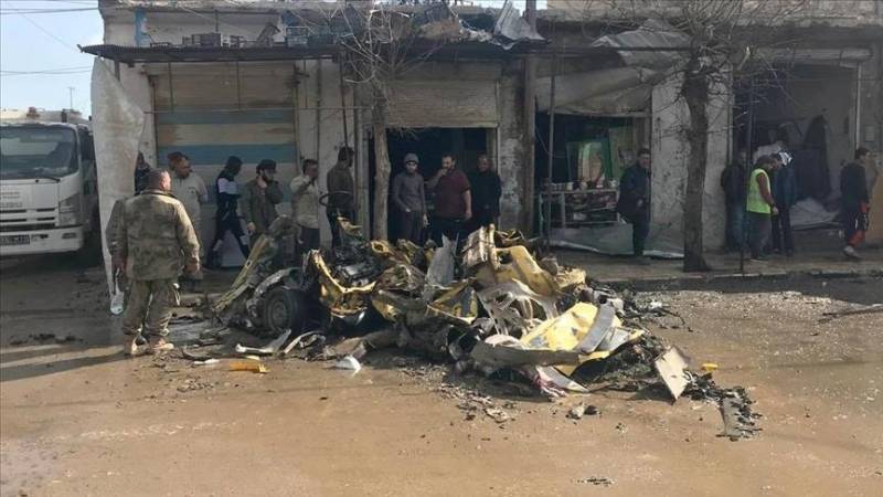 1 dead, 12 hurt in northern Syria terror attack