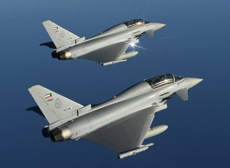 Kuwait gets its first two Eurofighters