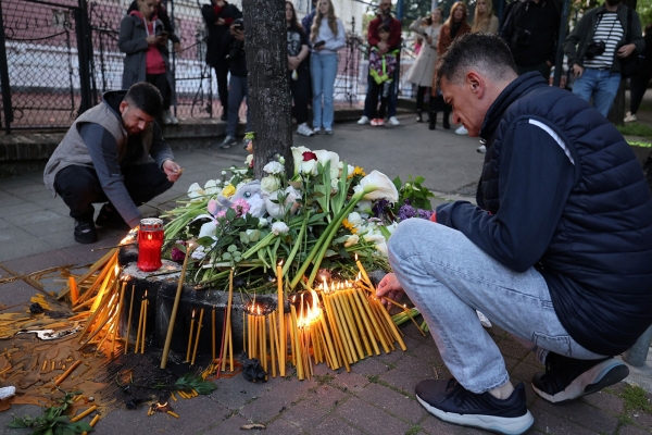 In Serbia, a school shooting kills eight students