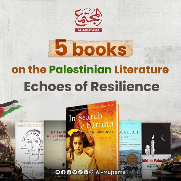 5 books on the Palestinian Literature Echoes of Resilience