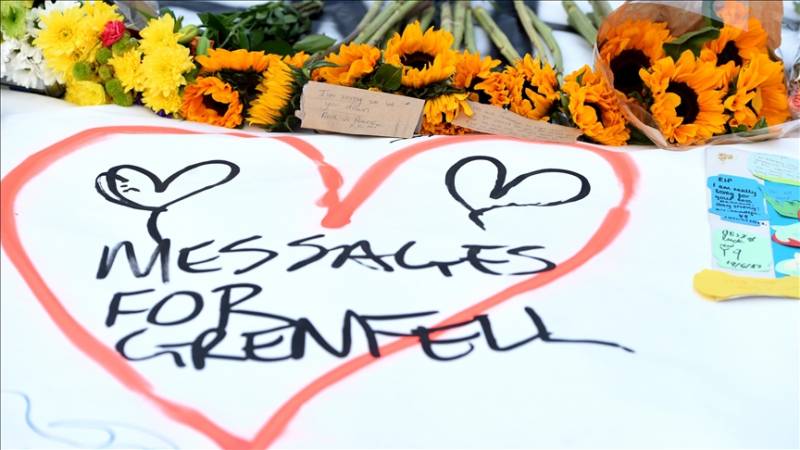 Service of remembrance for 72 killed in Grenfell fire tragedy held in London