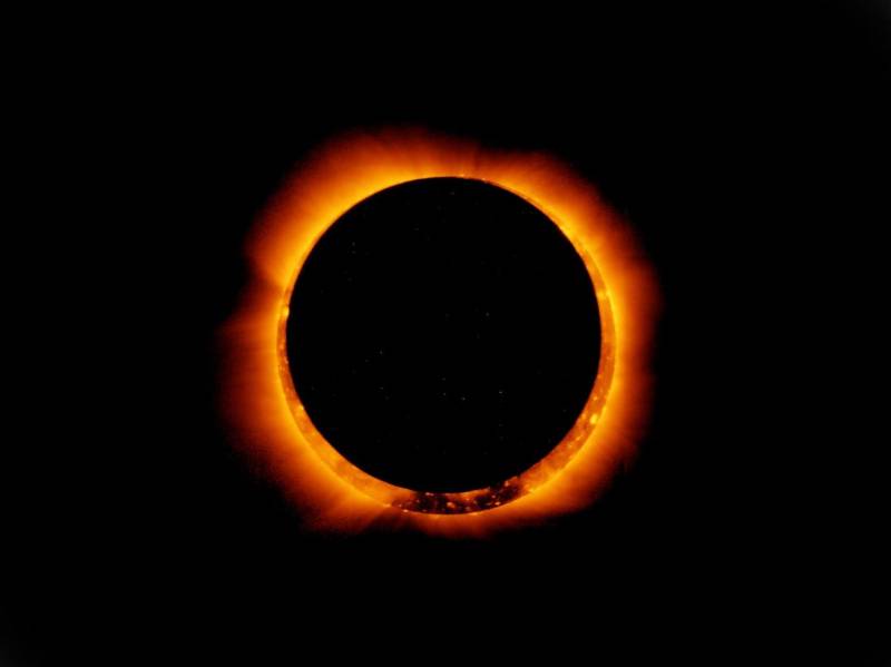 A &#039;ring of fire&#039; solar eclipse will be visible in the sky on Thursday.