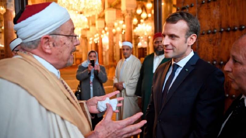 Accused of 'systematically' targeting Muslims, Macron launches re-election bid