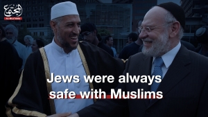 Jews were always safe with Muslims. | Shahid Bolsen