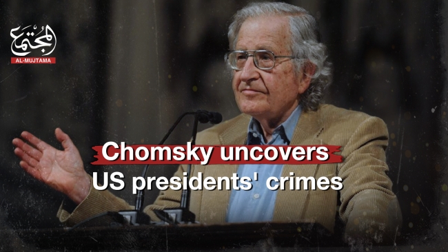 Chomsky uncovers US president&#039;s crimes