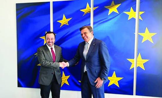 Kuwait’s Speaker meets MEP, discusses Schengen visa issue