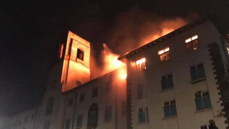 Uganda: Fire engulfs top university campus
