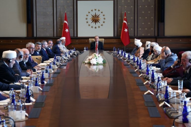 IUMS delegation met with Turkish President Erdoğan in Ankara.