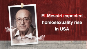 El-Messiri expected homosexuality rise in USA