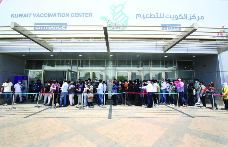 Kuwait registers record-low COVID-19 tests to infections ratio