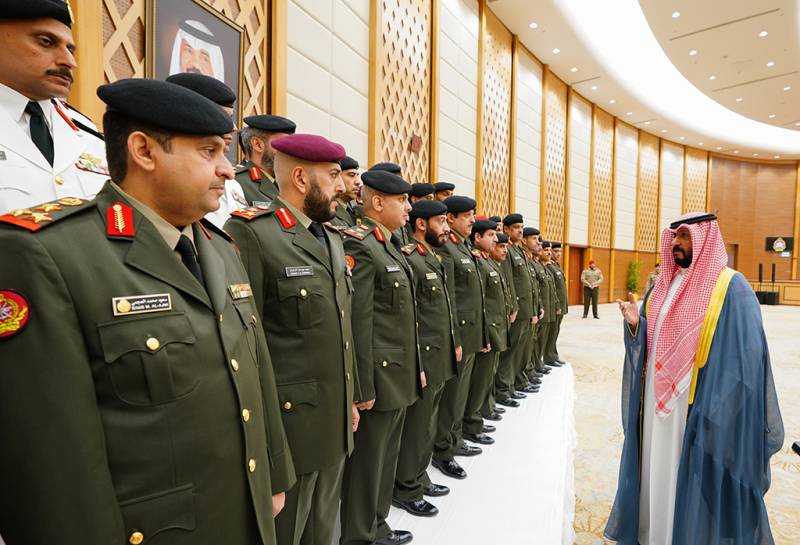 Kuwait defense minister hails military promotions