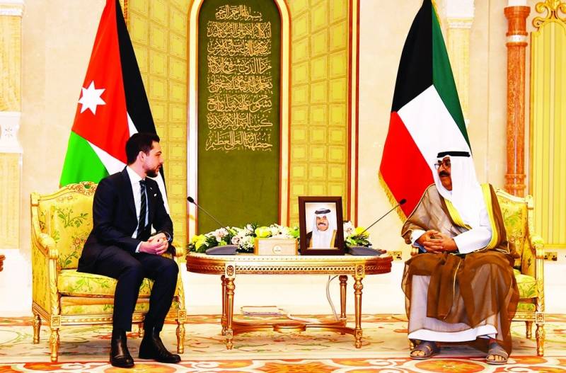 Kuwait’s Crown Prince praises historic ties with Jordan