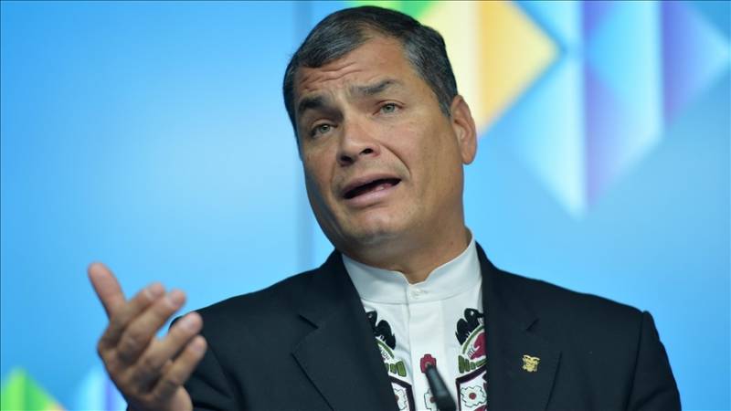 Ecuador’s former president Rafael Correa gets asylum in Belgium, says team