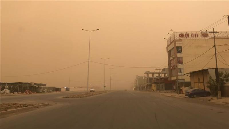 Sandstorm kills 1, sends over 5,000 to hospitals in Iraq