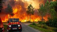 Wildfires in Europe burn second-biggest area on record