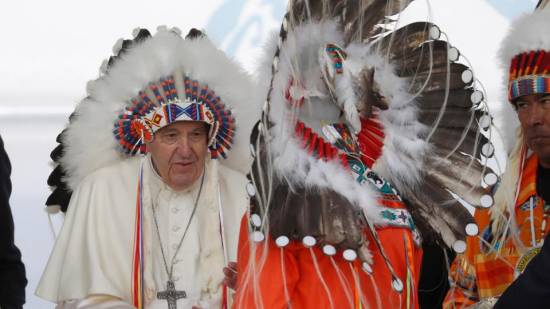 Pope apologises for &#039;evil&#039; against Canada&#039;s Indigenous people