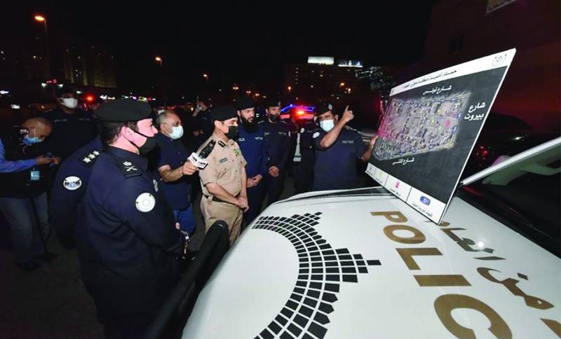 Kuwait police arrest 118 in Hawally crackdown