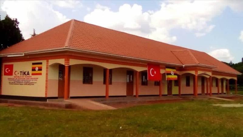 Turkish aid agency builds classrooms in Uganda