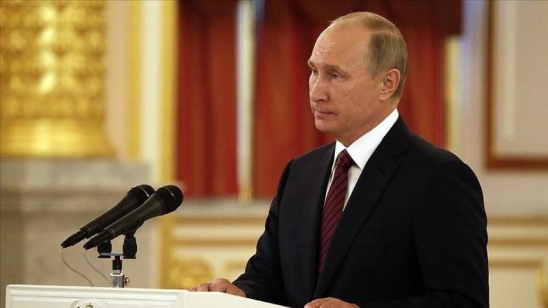 Western sanctions on Russia are like declaring war, says Putin