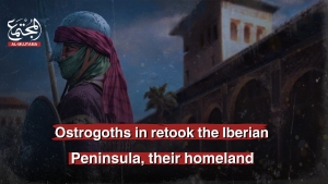Ostrogoths in retook the Iberian Peninsula, their homeland.