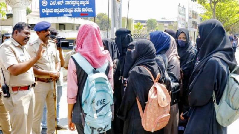 58 students suspended for wearing hijab in Karnataka school